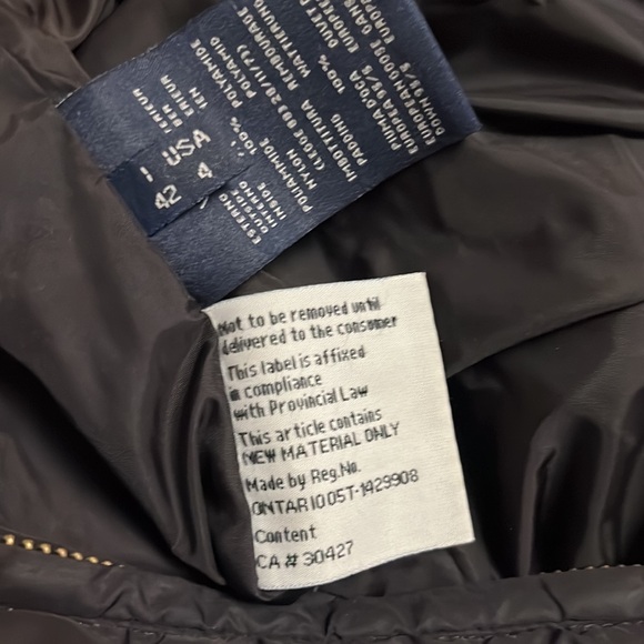 Add Belted Winter Coat with silver hardware - Picture 7 of 8